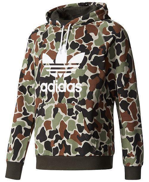 Adidas Originals Camo Hoodie, Men's Fashion, Tops Sets, Hoodies