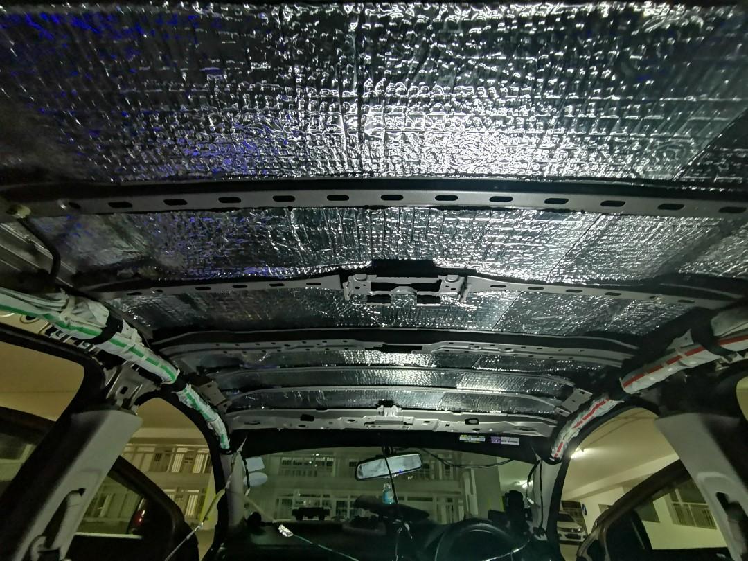 Car Roof Soundproofing lesser Rain Noise, Car Accessories, Accessories on Carousell
