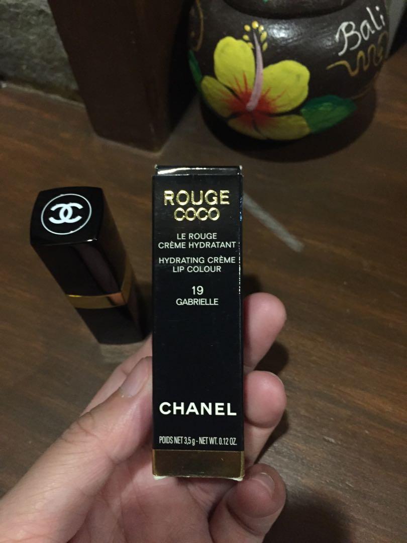 Chanel Rouge Coco Lipstick Gabrielle 19, Beauty & Personal Care, Face