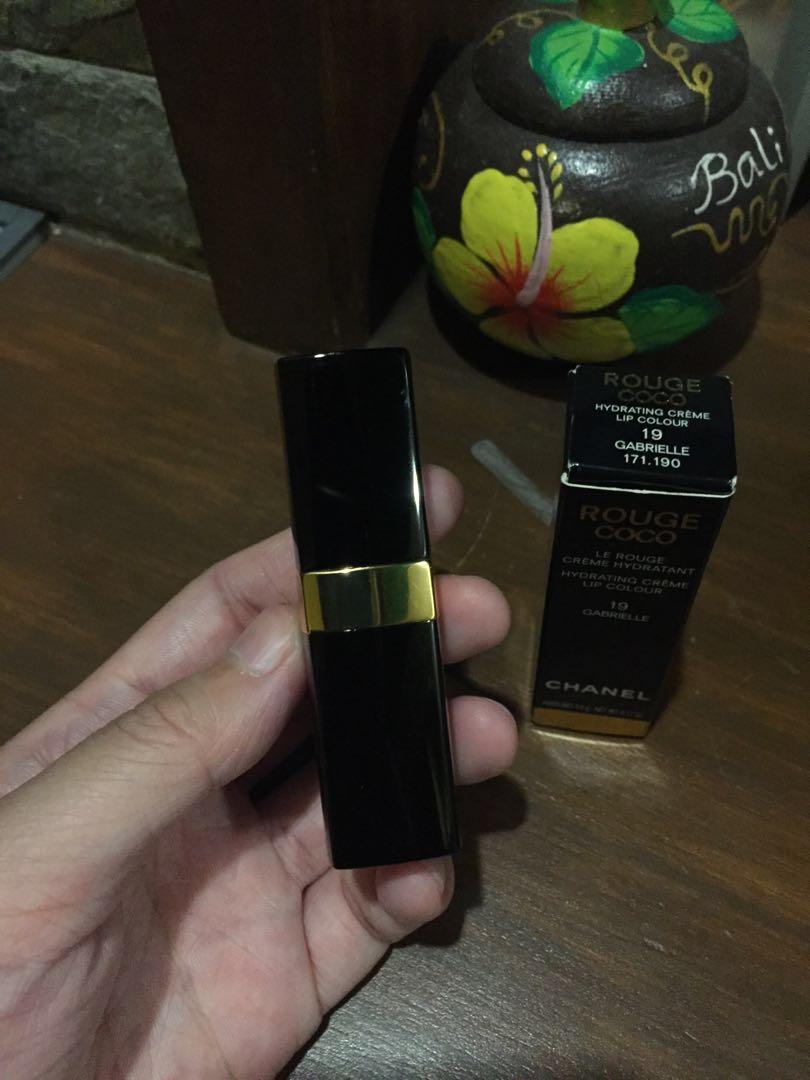 Chanel Rouge Coco Lipstick Gabrielle 19, Beauty & Personal Care, Face