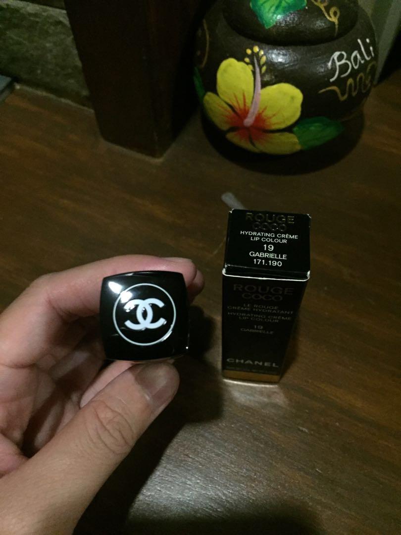 Chanel Rouge Coco Lipstick Gabrielle 19, Beauty & Personal Care, Face