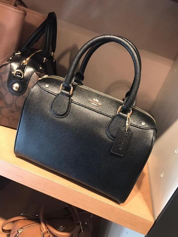 Coach mini bennett black hot sale