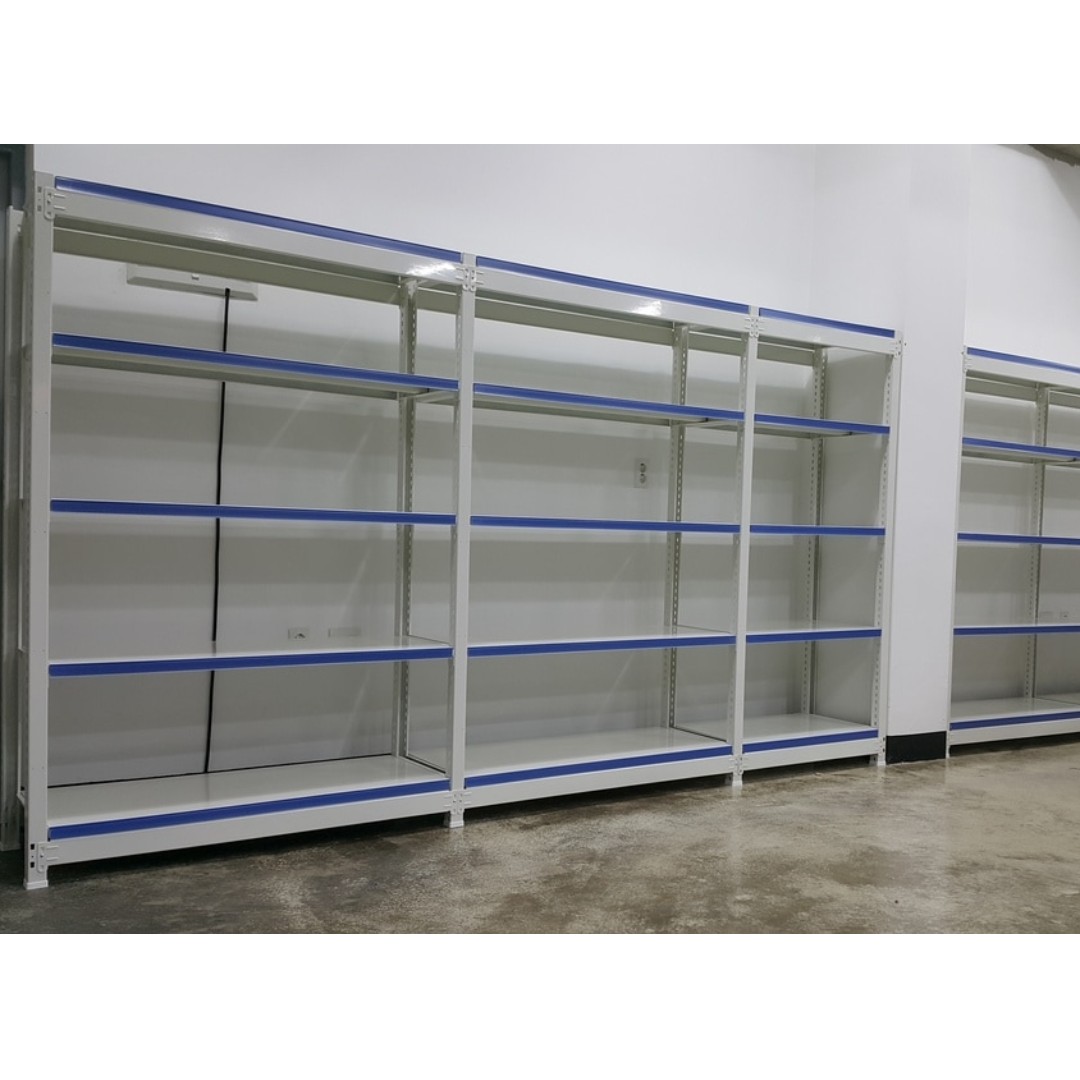 Continues Steel Rack - Metal Shelves commercial type, Furniture & Home ...