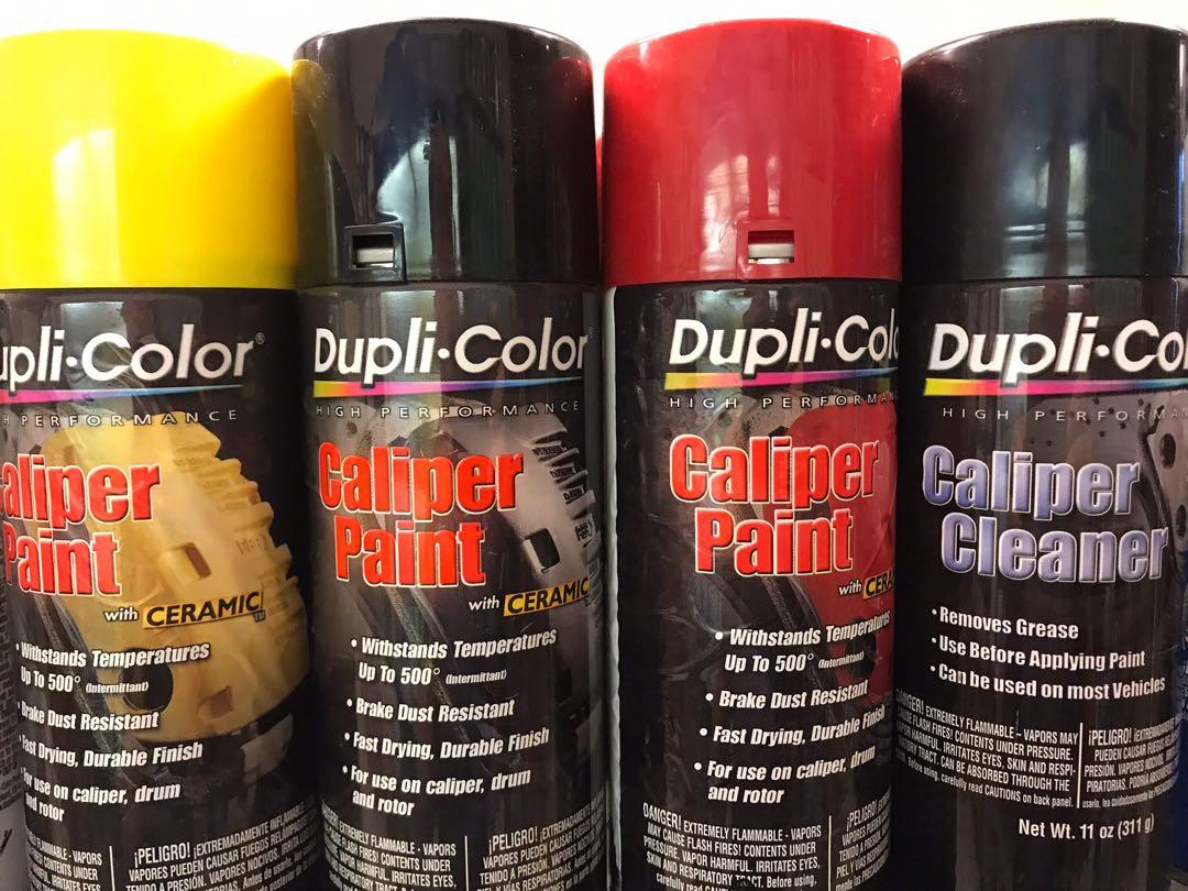 Duplicolor Caliper Paint, Car Accessories, Accessories on Carousell