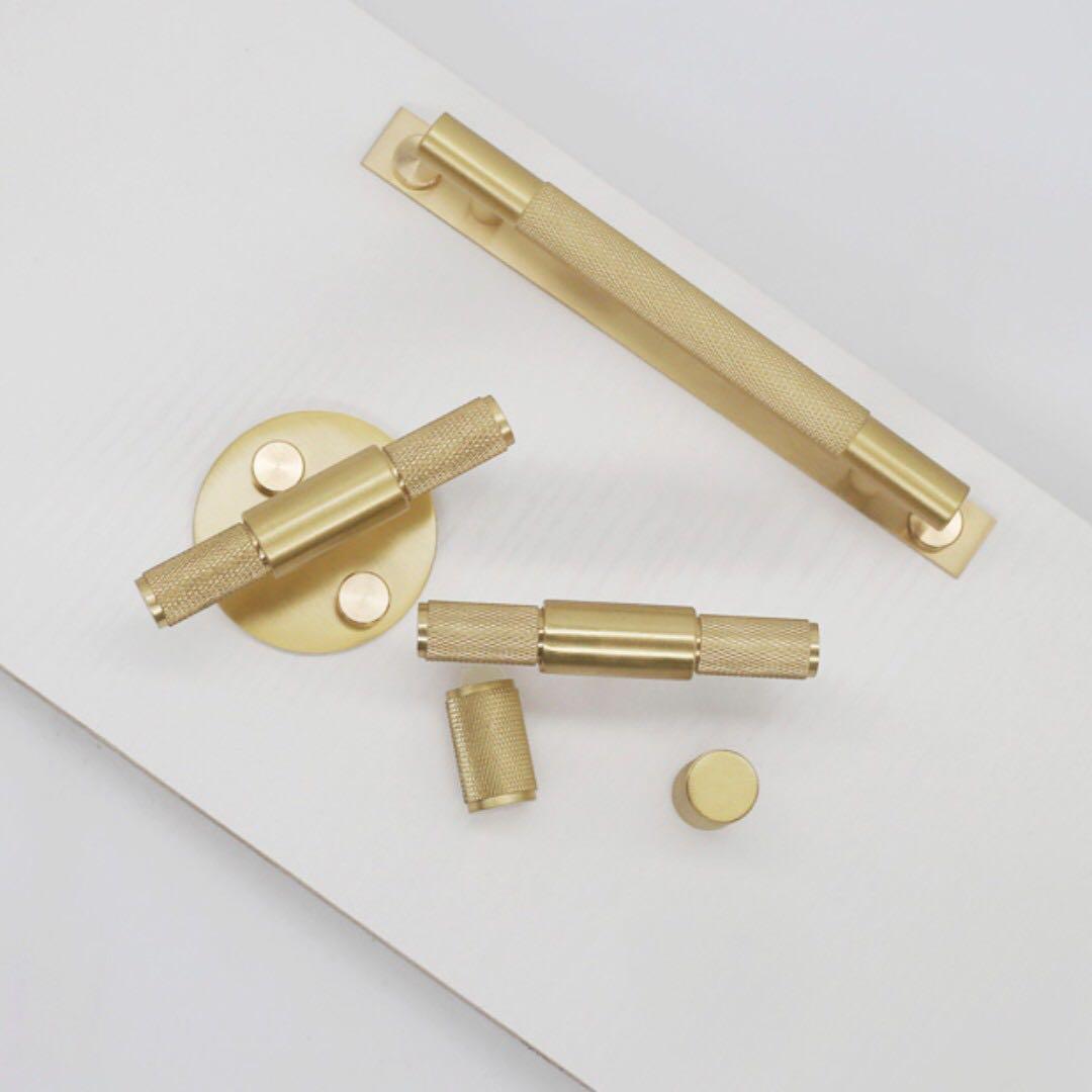 Edgey Brass Cabinet Knobs Handles Furniture Shelves Drawers On Carousell