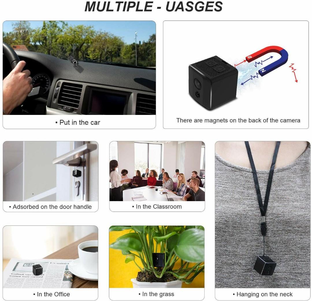 Ehomful mini spy camera setup on sale