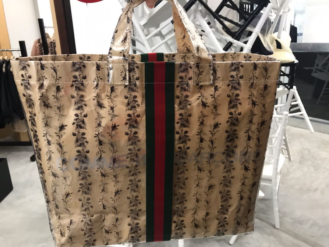 gucci cdg tote bag