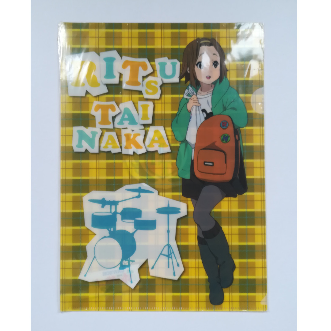 (Exclusive) K-ON! x Lawson - Ritsu Tainaka - Clear File, Hobbies & Toys ...