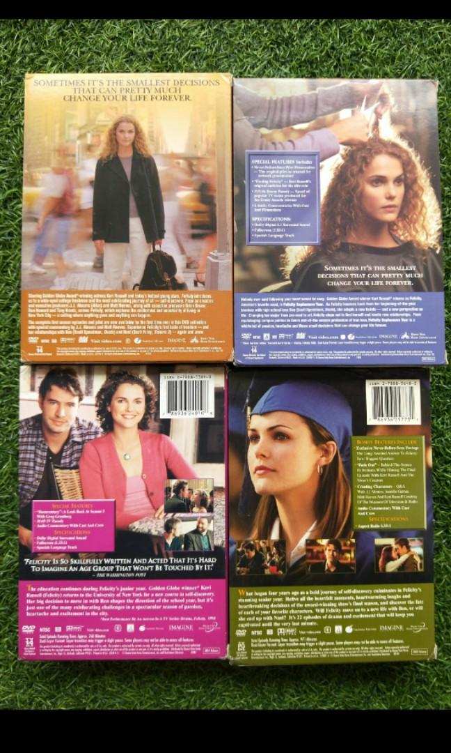 Felicity DVD box set: Seasons 1 to 4, TV & Home Appliances, TV