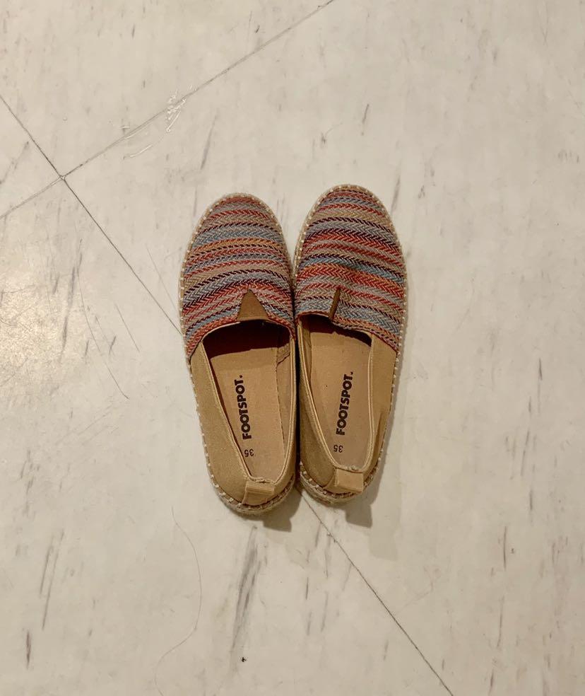 Colourful espadrilles