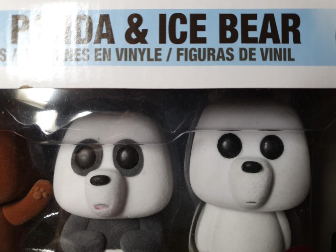 we bare bears funko pop flocked