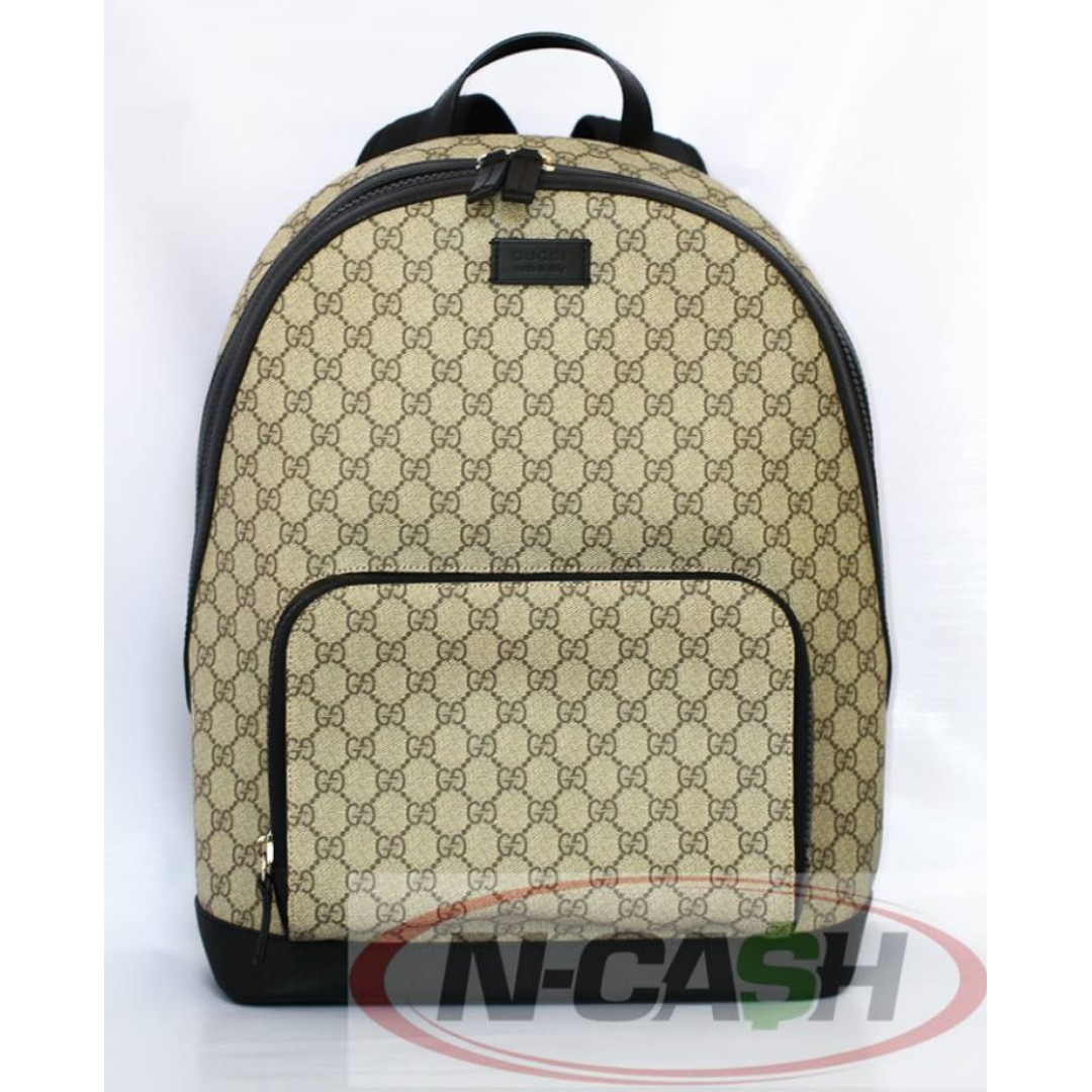 luxury canvas backpack