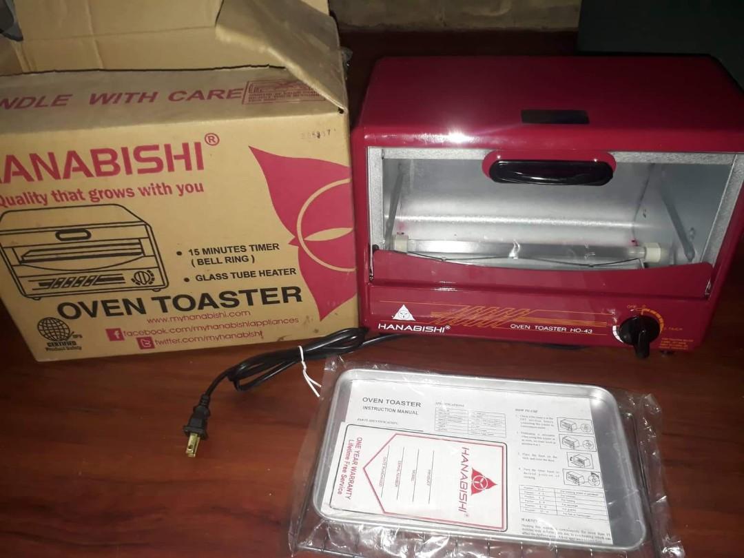 Hanabishi Oven Toaster Home Furniture Home Appliances Cooking And Ovens On Carousell
