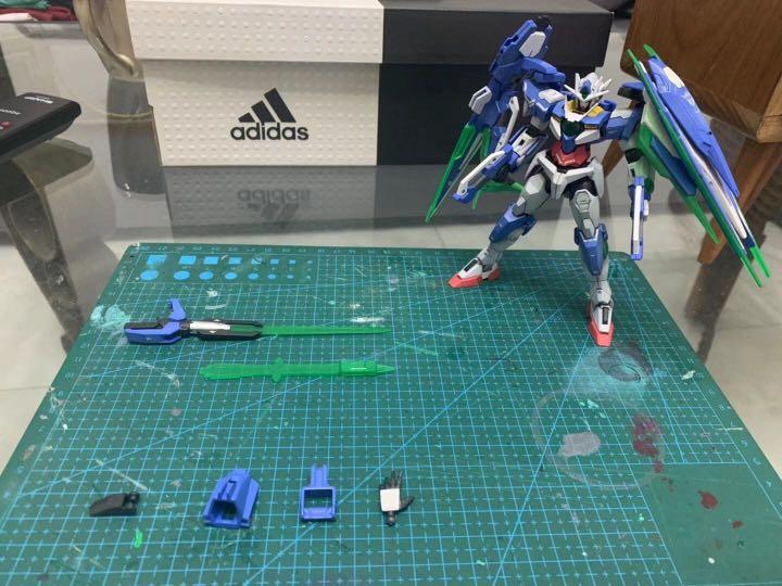 Airbrush Hg Full Saber 00 Qan T Airbrush Toys Games Bricks Figurines On Carousell