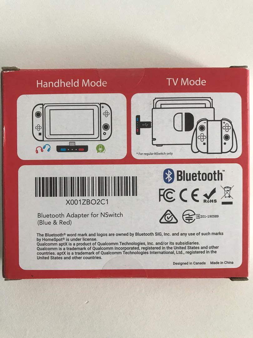 Tekstschrijver Clancy overhandigen Homespot Bluetooth transmitter Nintendo switch, Video Gaming, Video Game  Consoles, Nintendo on Carousell
