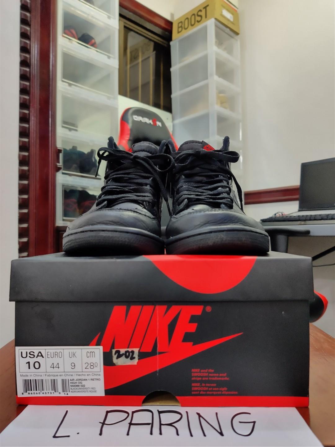 air jordan 1 retro high og triple black