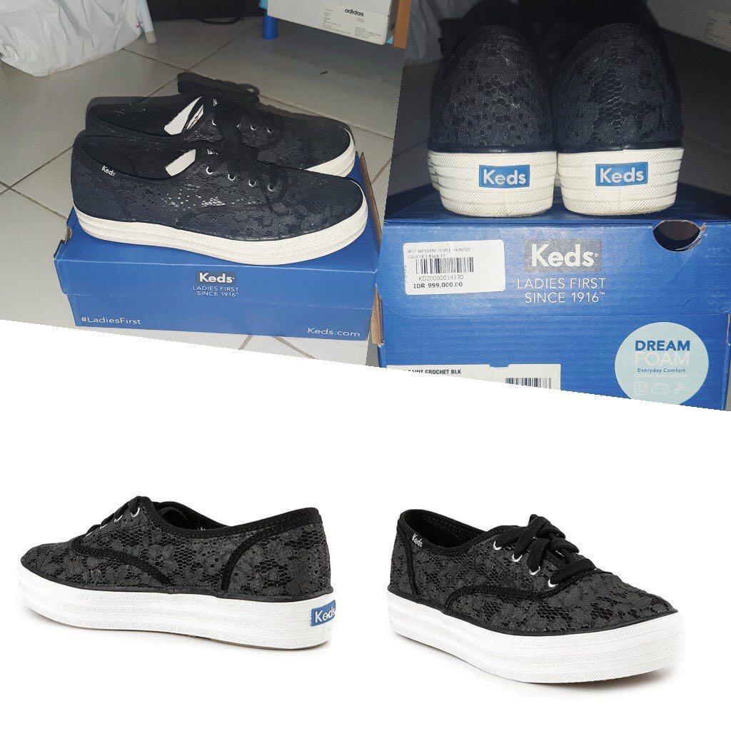 keds triple painted crochet