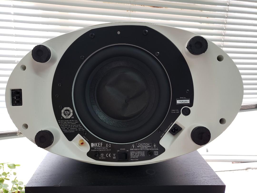 KEF E2 8" subwoofer, 音響器材, Soundbar、揚聲器、藍牙喇叭、耳擴 Carousell