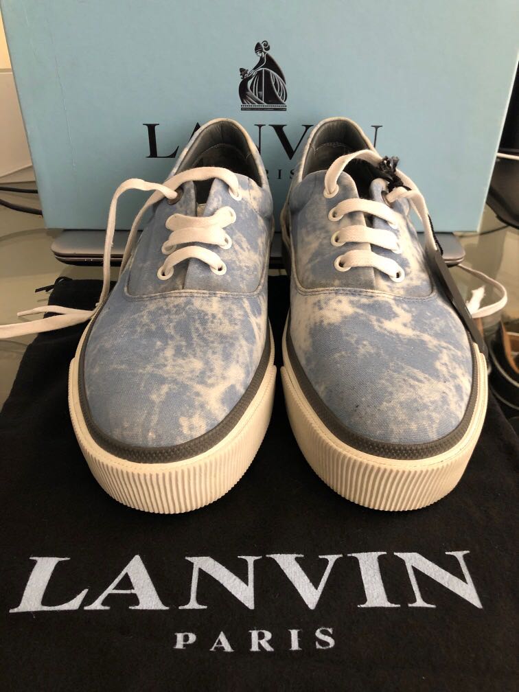 Lanvin store canvas sneakers