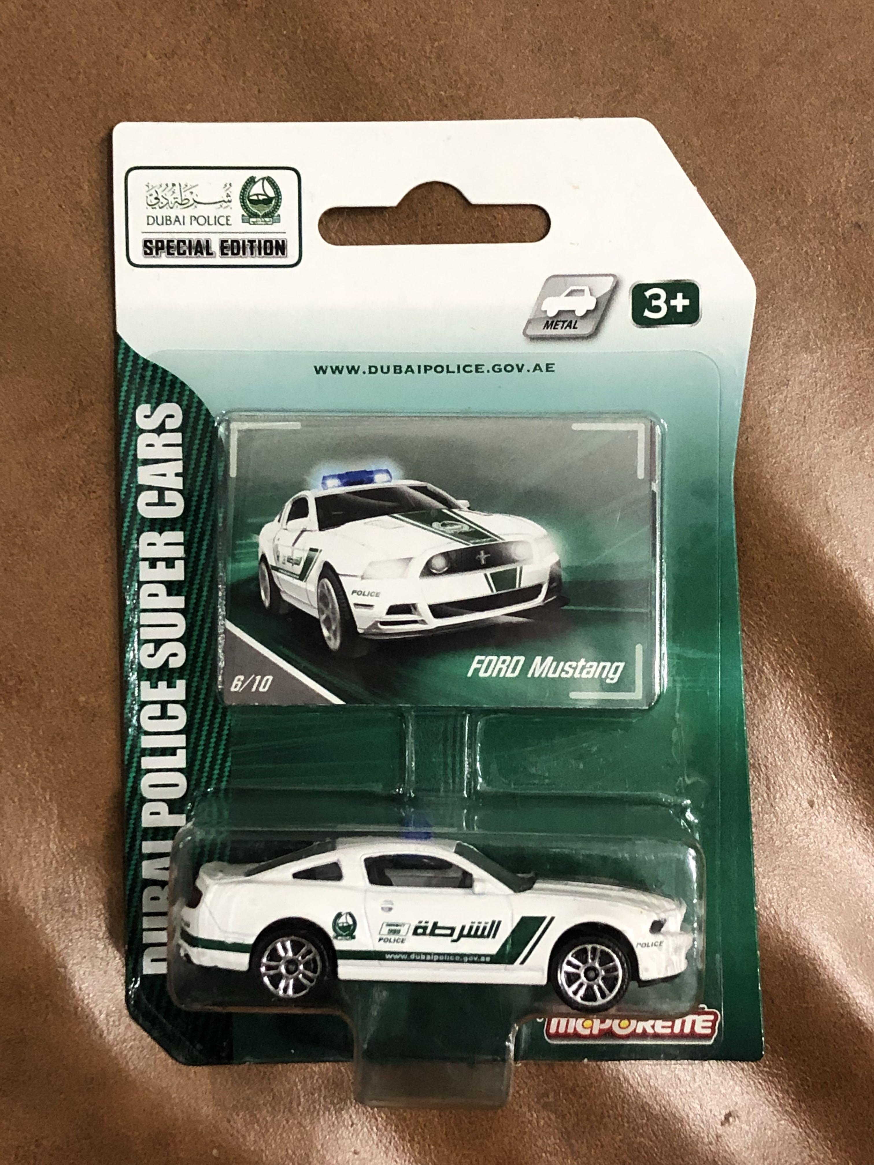 picture Dubai Police Cars Mustang contemporary manufacture majorette