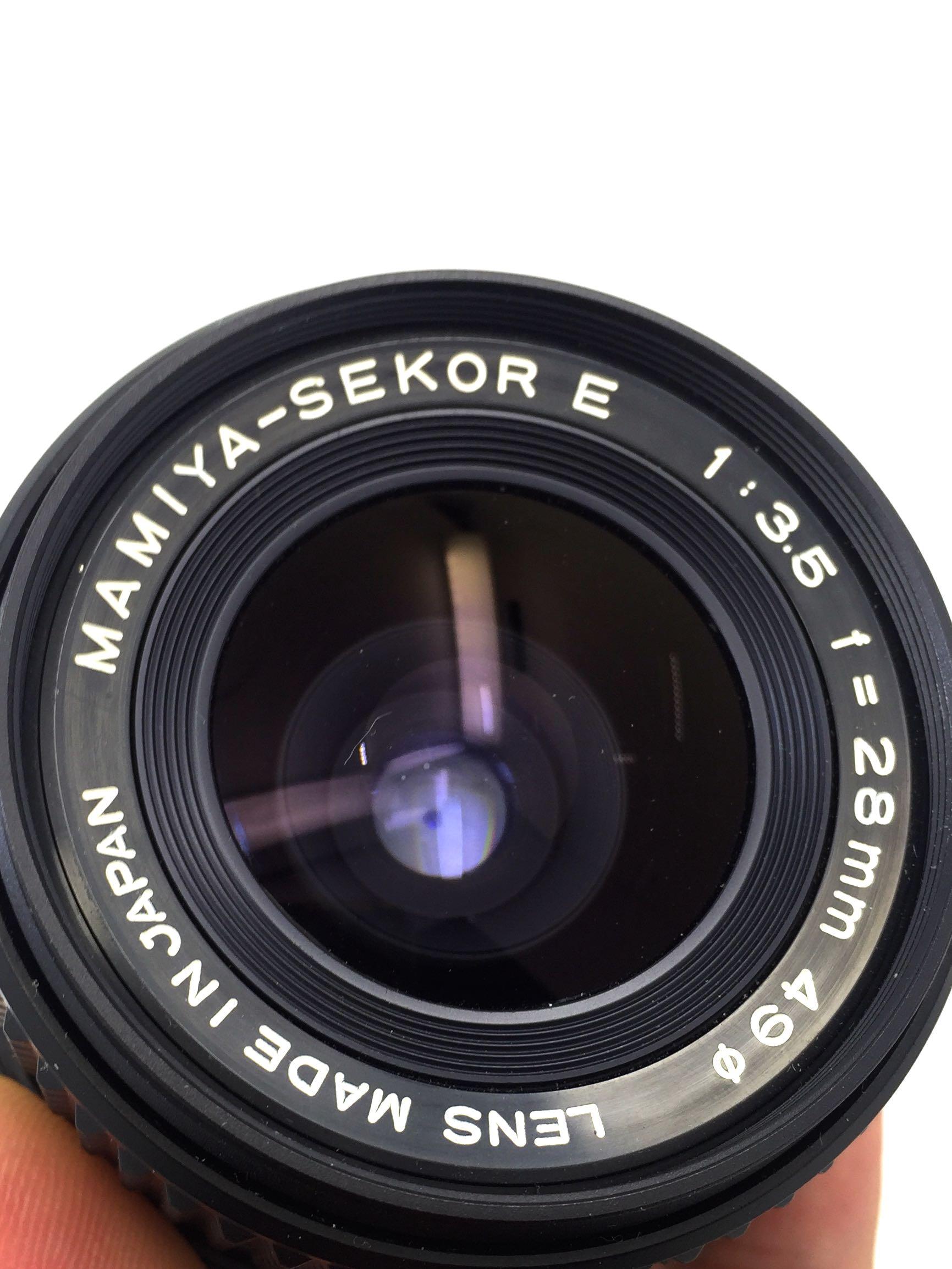 Objectif Mamiya Sekor E 135mm F/3.5 - Moyenne Focale Pour Monture Mamiya E - Japon