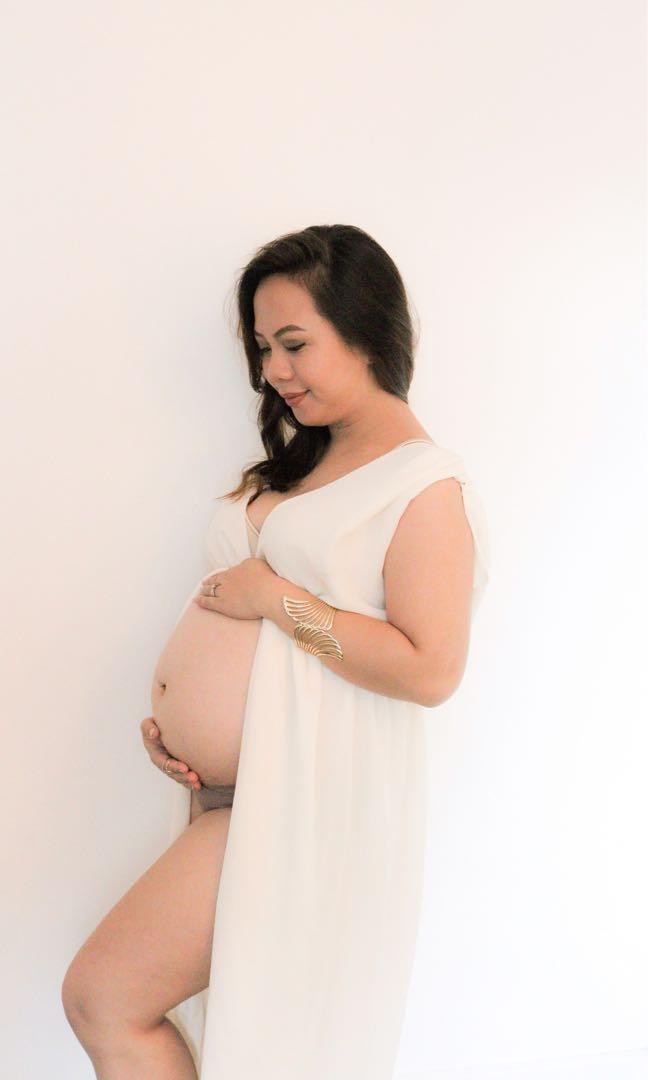 Maternity shoot Dress (Category: Maternity wear) located in Manila. Submitted by rbrivera (Listing ID 245396469, Image 2). Description: Rfs: declutter .