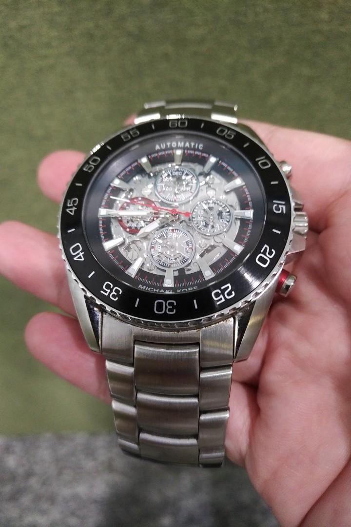 Michael Kors JetMaster Automatic Watch MK9011 Collection Luxury