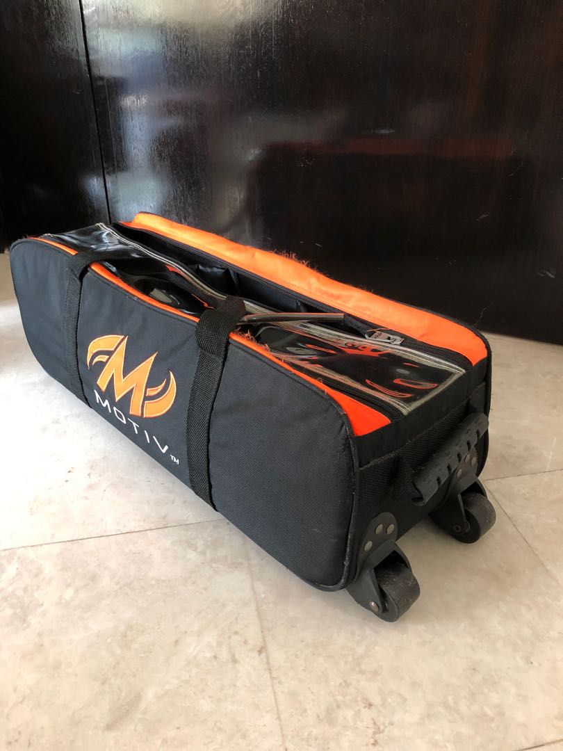 Motiv 3 Ball Bowling Bag, Sports Equipment, Sports & Games, Billiards