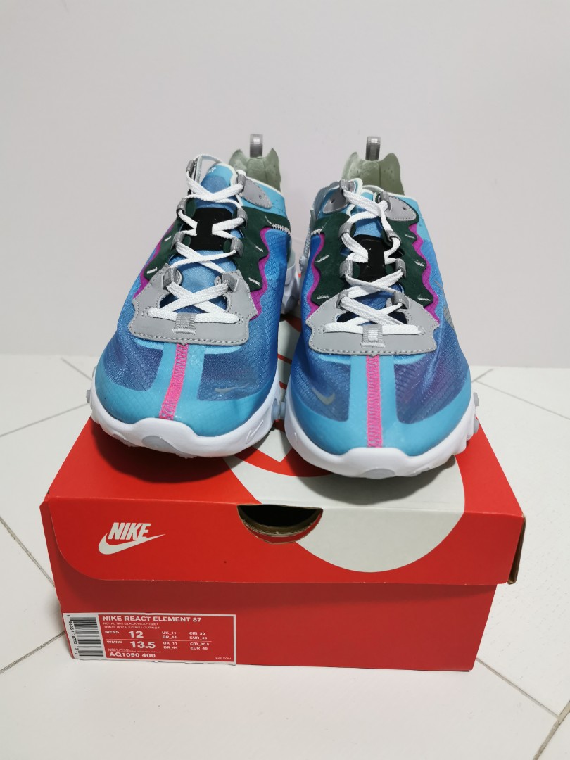 Nike react element 87 blue tint Men s Fashion Footwear Sneakers