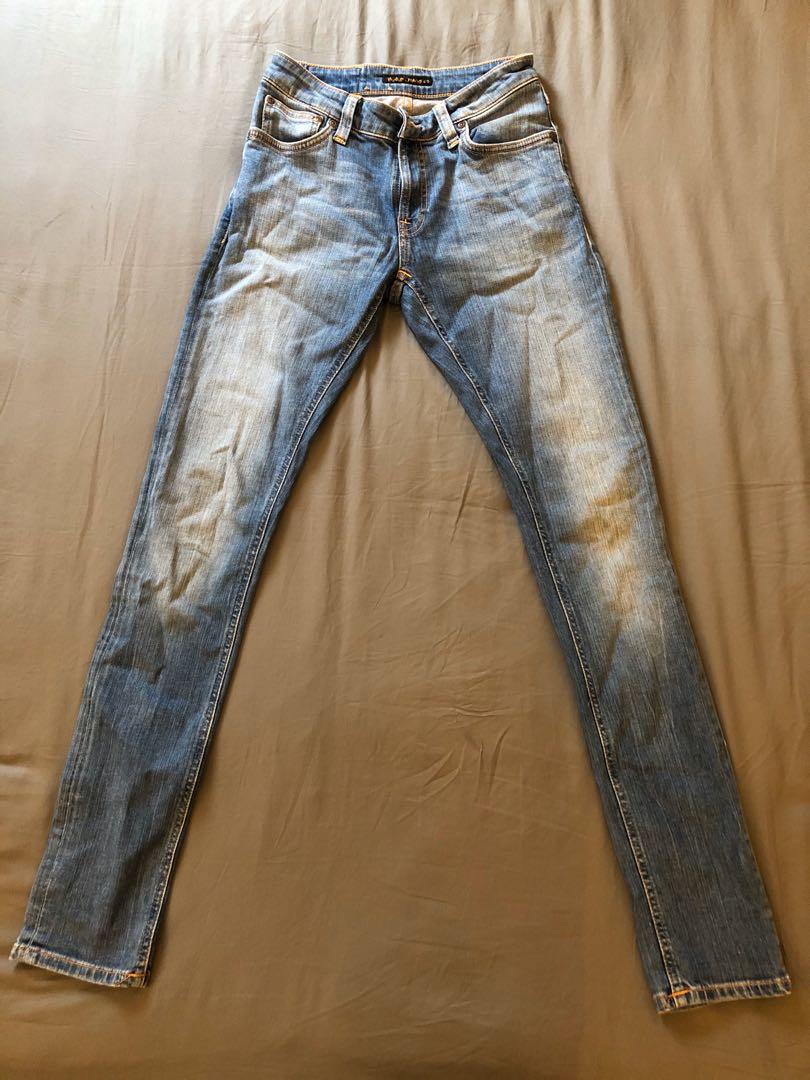 Small DefectsNew Nudie Slim Fit Jeans TrousersGrim TimB-Stock