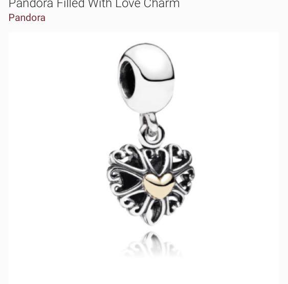 Pandora filled with cheap love charm