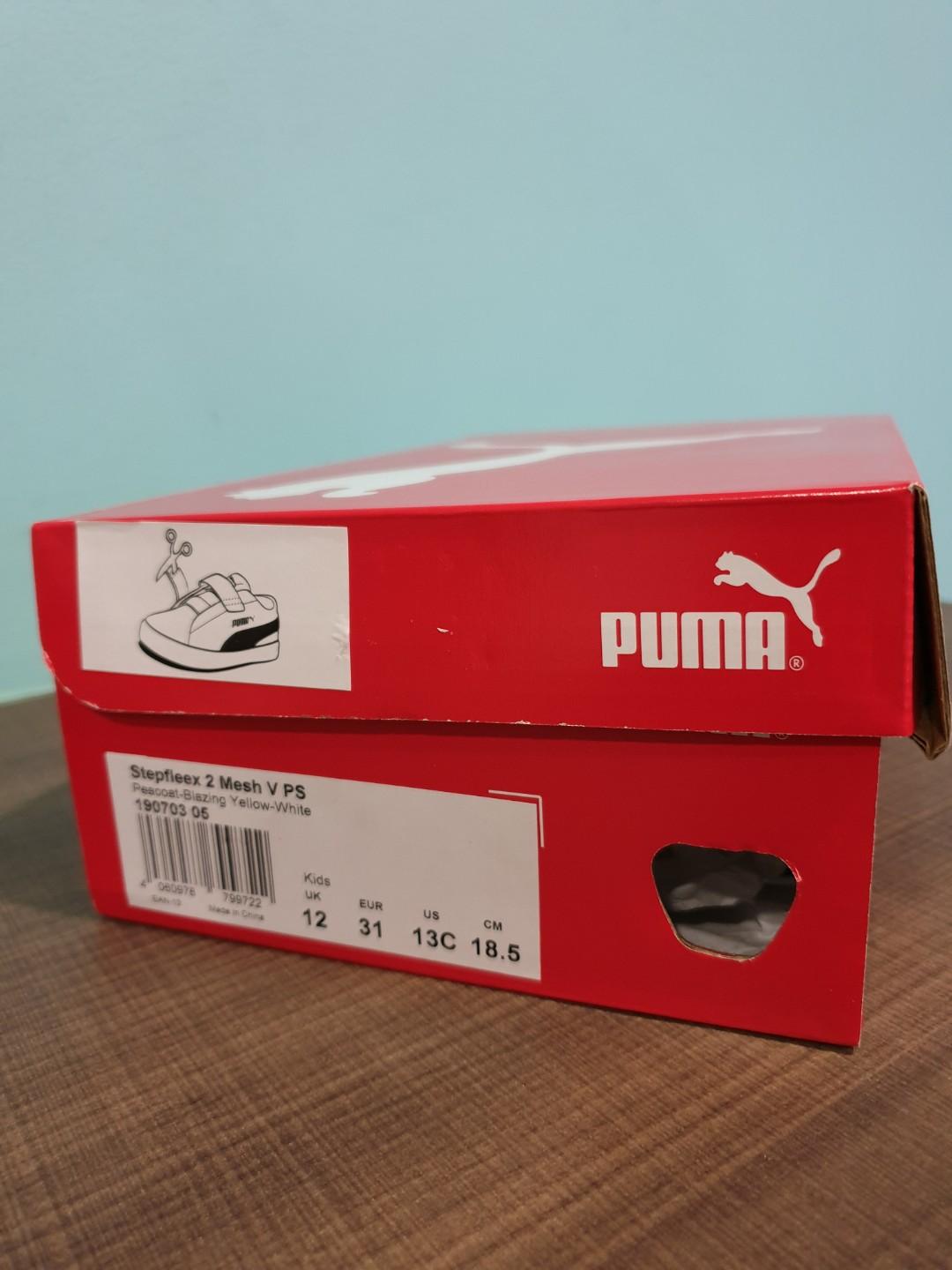Puma shoes Stepfleex 2 Mesh V PS Babies Kids Babies Kids Fashion on Carousell