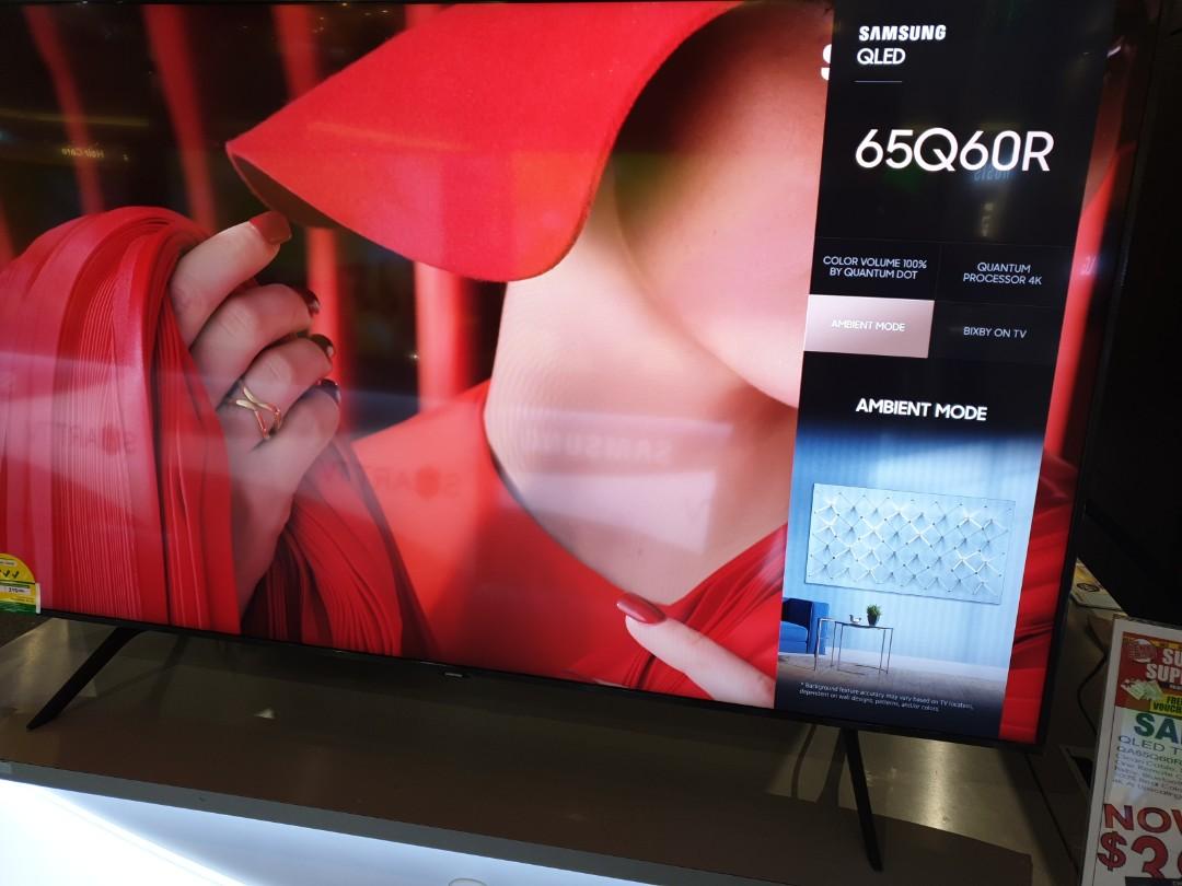 Samsung 65 inches 4K QLED TV!! Best Deal!!, TV & Home Appliances, TV