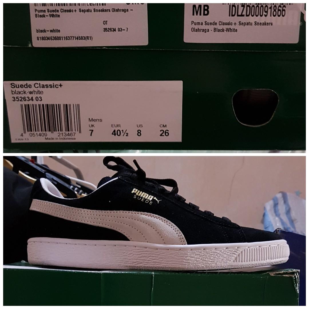 Sepatu Puma Suede Men S Fashion Men S Footwear Others On Carousell