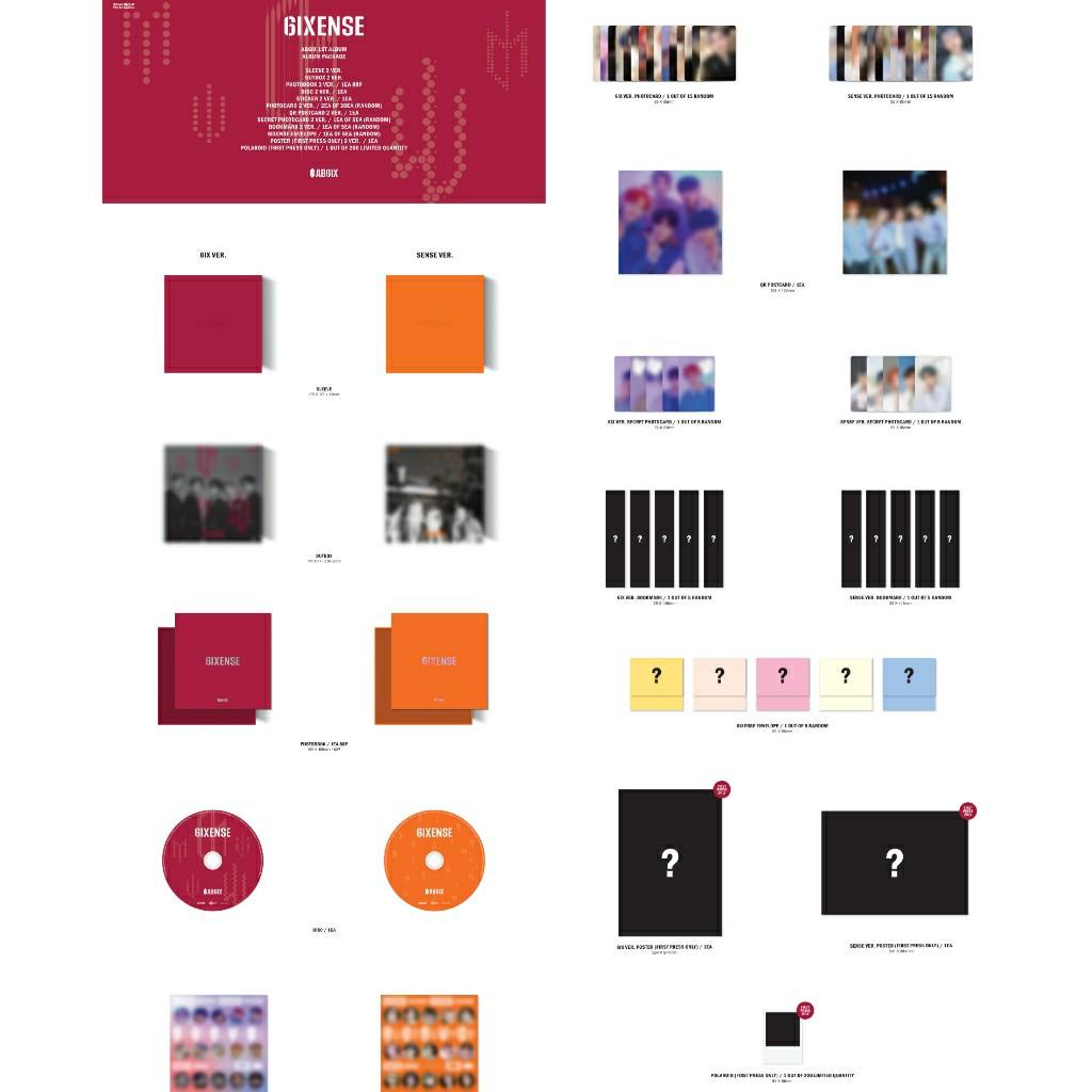 Set Ab6ix Album Vol 1 6ixense Free Poster In Tube Free Shipping K Wave On Carousell