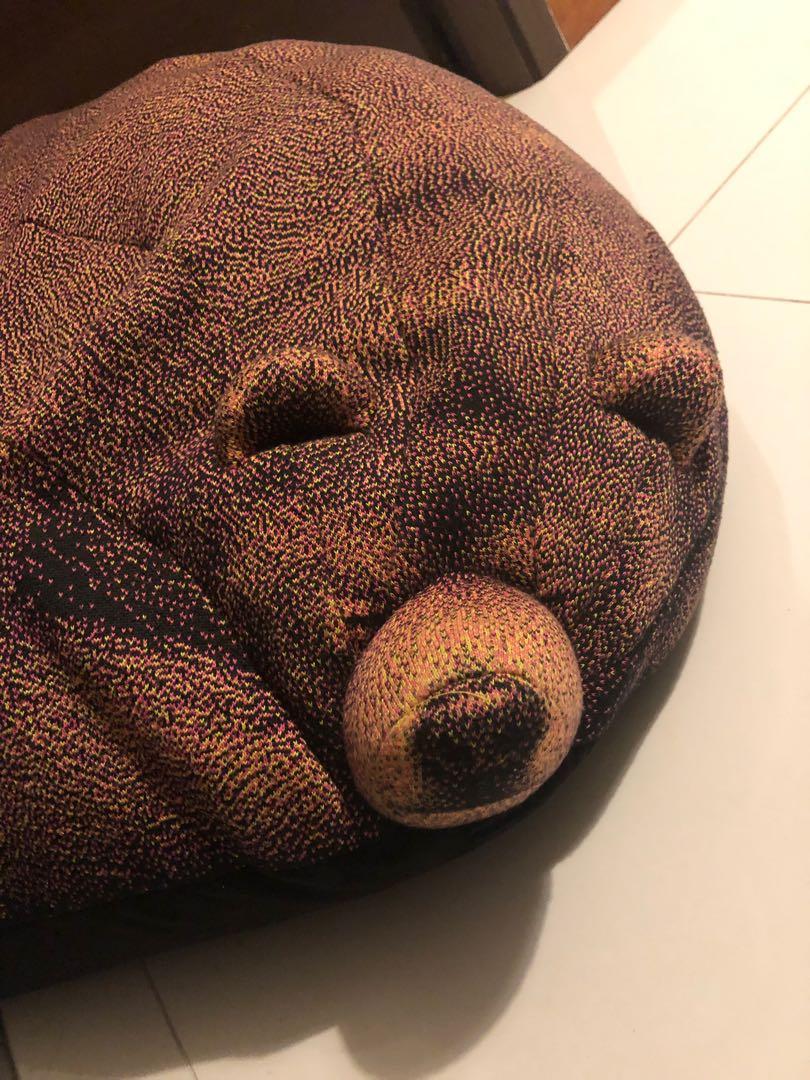 Sleeping Grizzly Bear Bean Bag, Babies & Kids, Baby Nursery & Kids