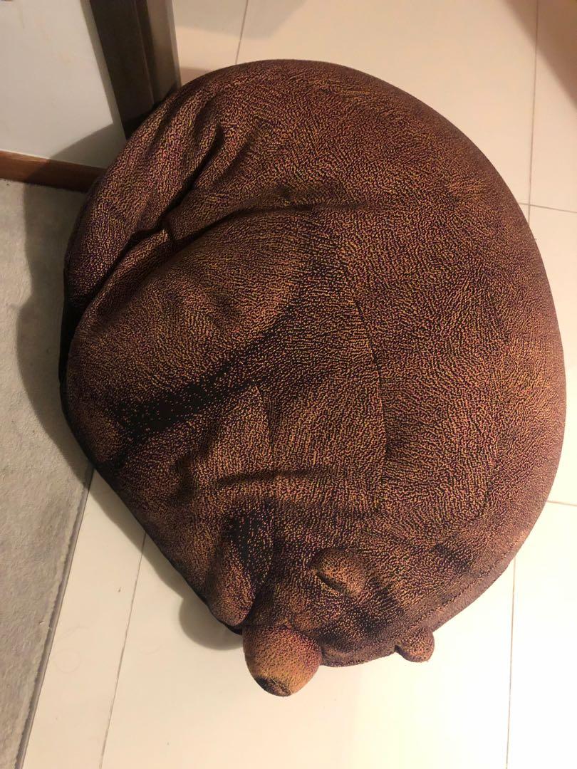 Sleeping Grizzly Bear Bean Bag, Babies & Kids, Baby Nursery & Kids