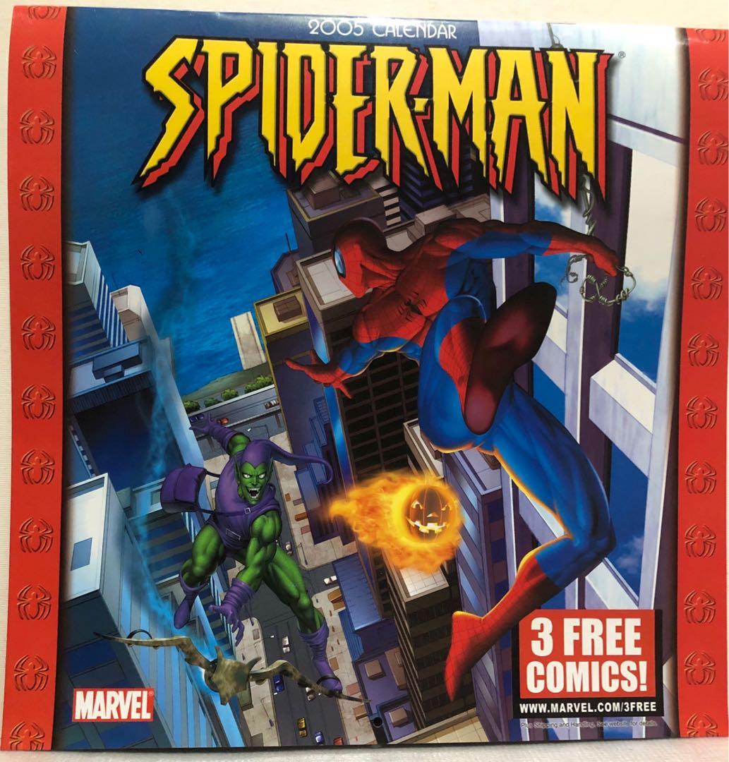 SPIDERMAN 2005 CALENDAR MARVEL Collectible (Category: Vintage Collectibles) located in Quezon City. Submitted by inxskolexion (Listing ID 254262261, Image 1). Description: SPIDERMAN 2005 Calendar MARVEL Collectible. This was just collected and kept. In very good condition. Payment PayPal, BPI bank deposit, GCash. Will ship upos receipts of payment. Thanks for viewing this listing. .