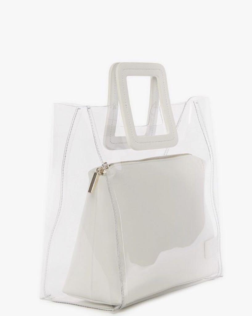 staud clear bag