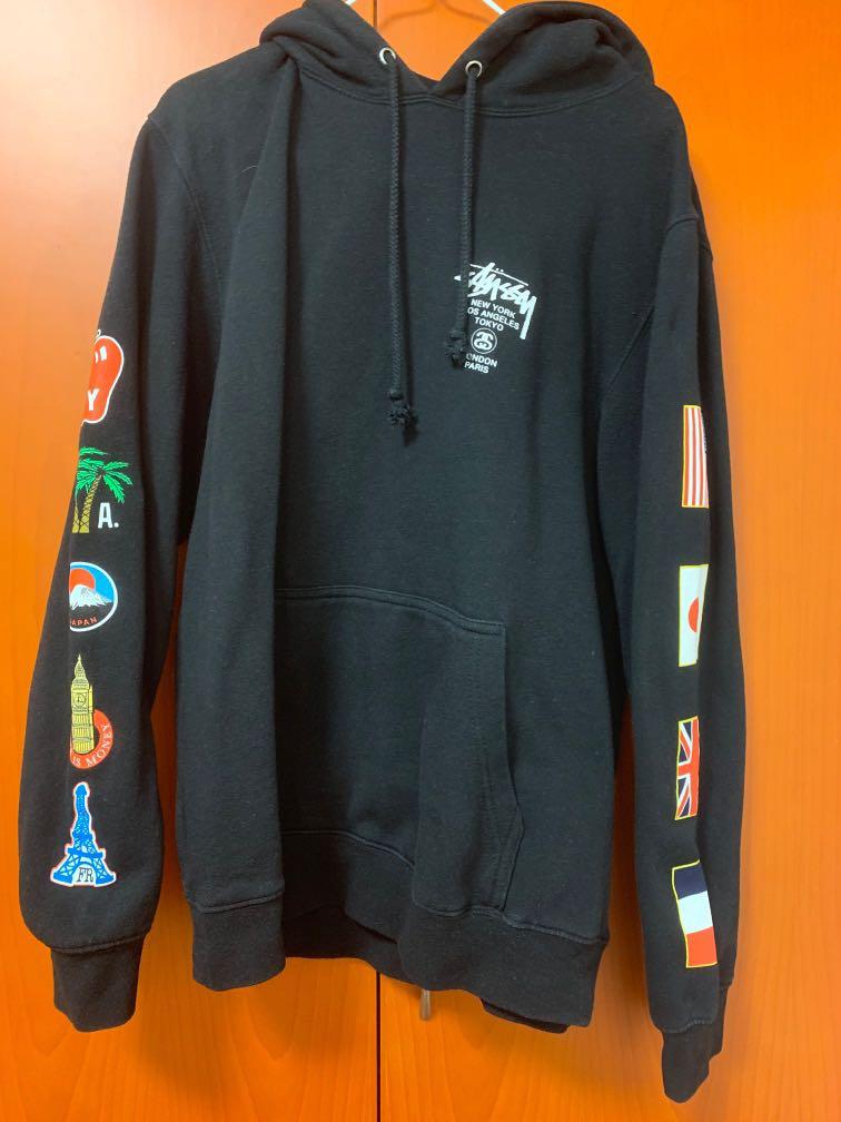 Stussy sales flag hoodie