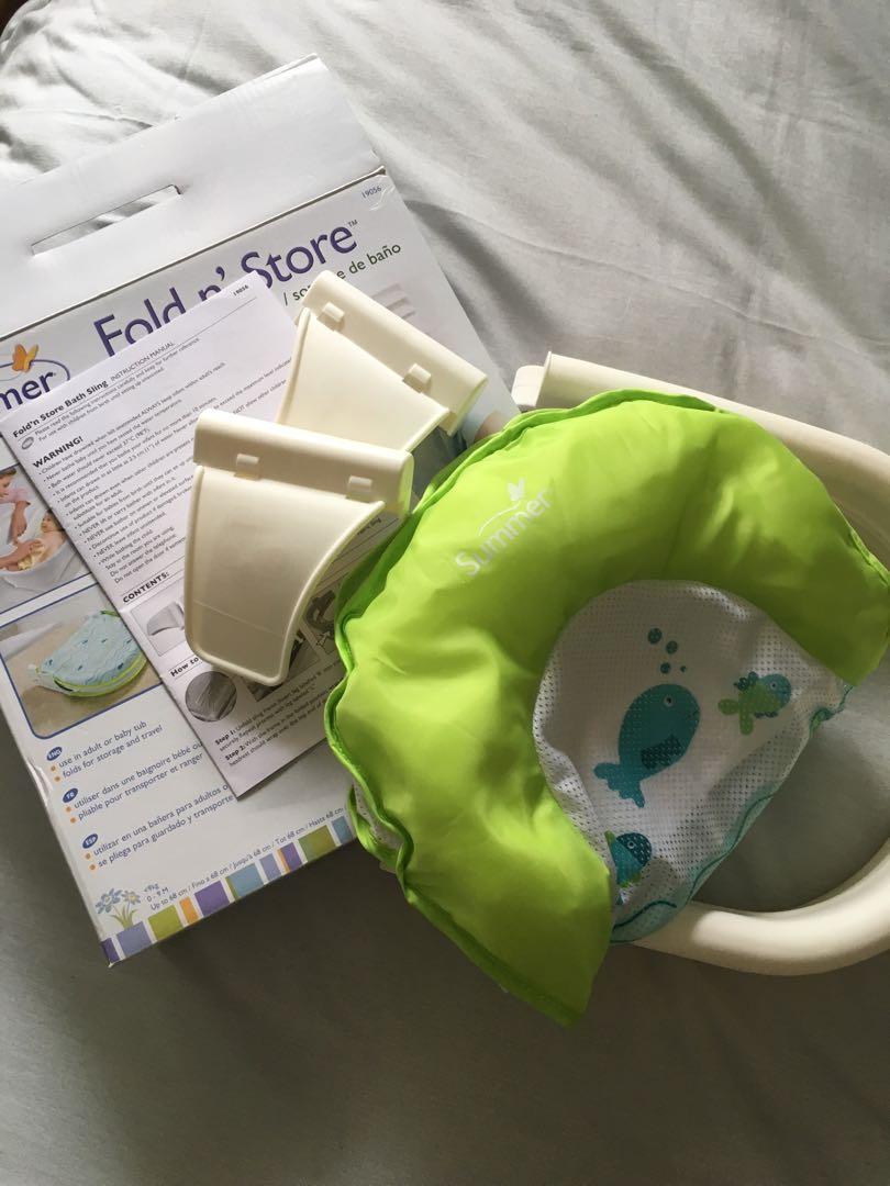 Fold n store store bath sling