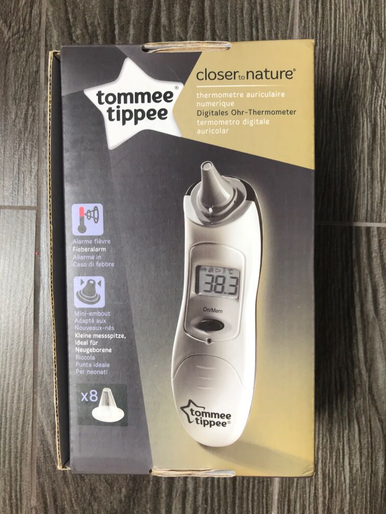 Tommee Tippee digital ear thermometer, Health & Nutrition, Thermometers