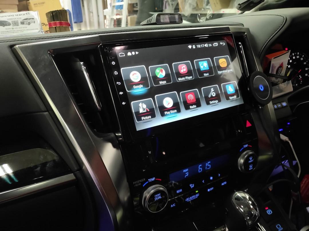 toyota vellfire alphard 10 android player