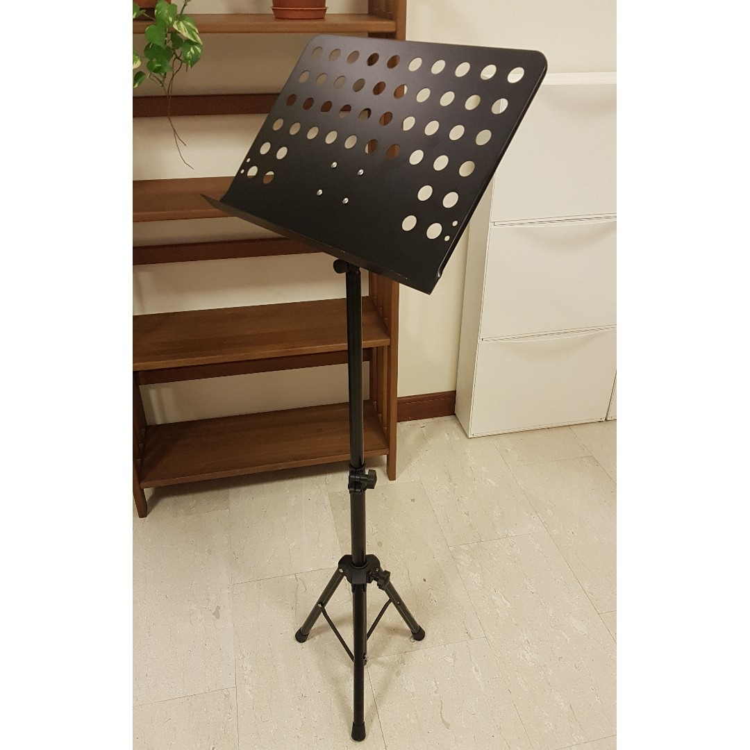 JamStands JSMS200 HeavyDuty Tripod Music Stand, Hobbies & Toys, Music & Media, Music