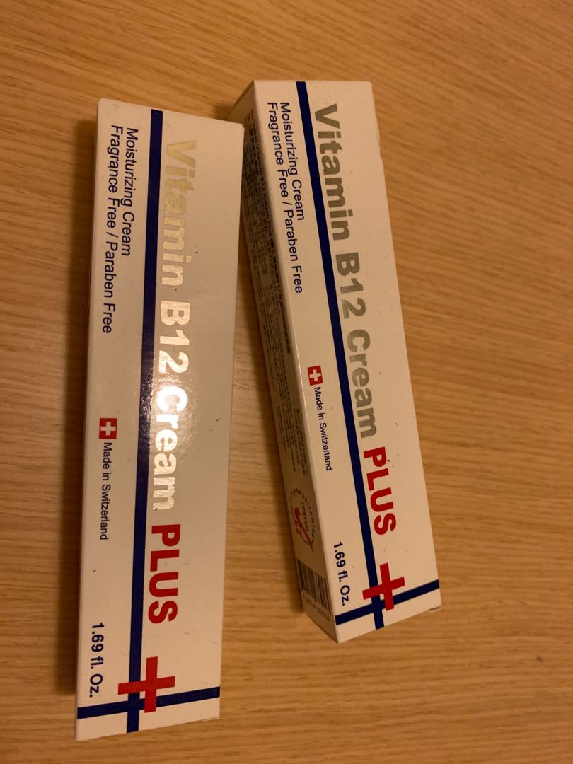 Vitamin B12 Cream Plus, 健康及營養食用品, 健康補充品, 健康補充品 維他命及補充品 Carousell