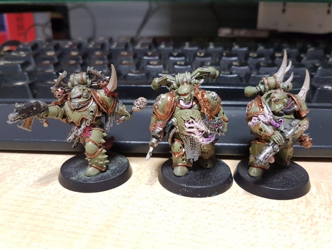 Warhammer 40k Kill Team Nurgle Death Guard Plague Brethren Marine
