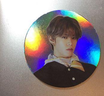 Yuta circle photocard from we are superhuman album Yuta circle photocard from we are superhuman album
