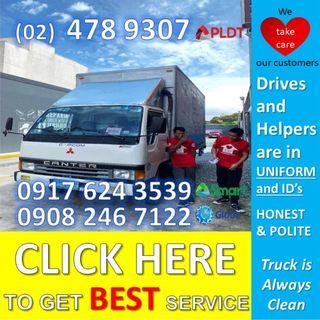 Lipat bahay truck for rent hire rental trucking services 6 wheeler closed van elf canter