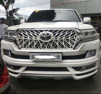 Toyota Land cruiser Wald USA bodykit fender flares skirt with TRD GIRILL Toyota Land cruiser Wald USA bodykit fender flares skirt with TRD GIRILL