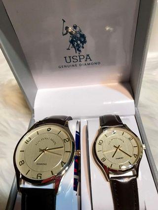 uspa genuine diamond watch price